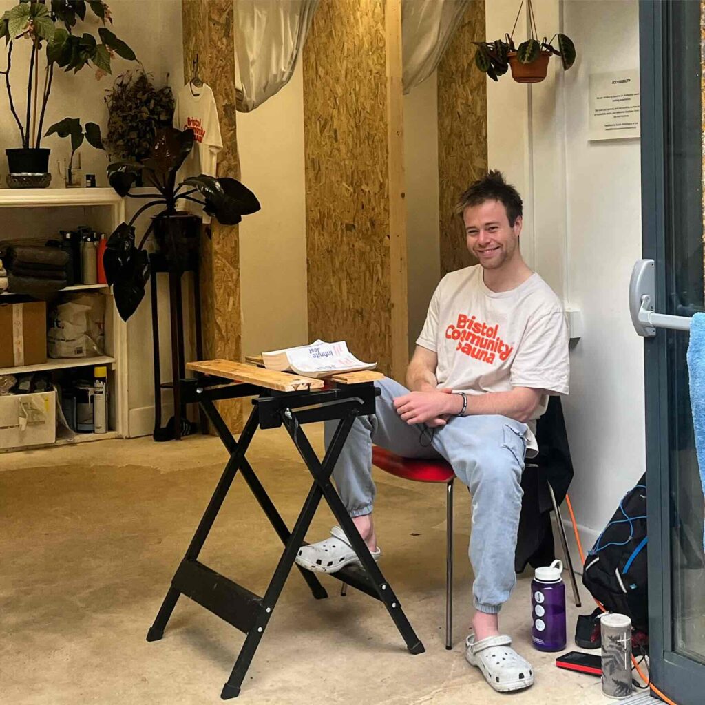 george, one of our first sauna attendants